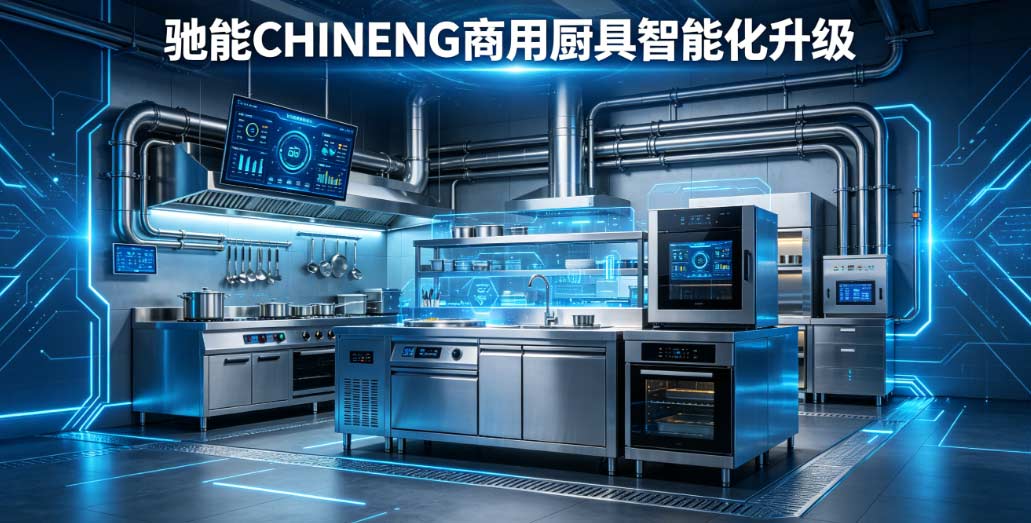 <b>商用厨具如何实现智能化升级？驰能CHINENG给出节能高效解决方案</b>